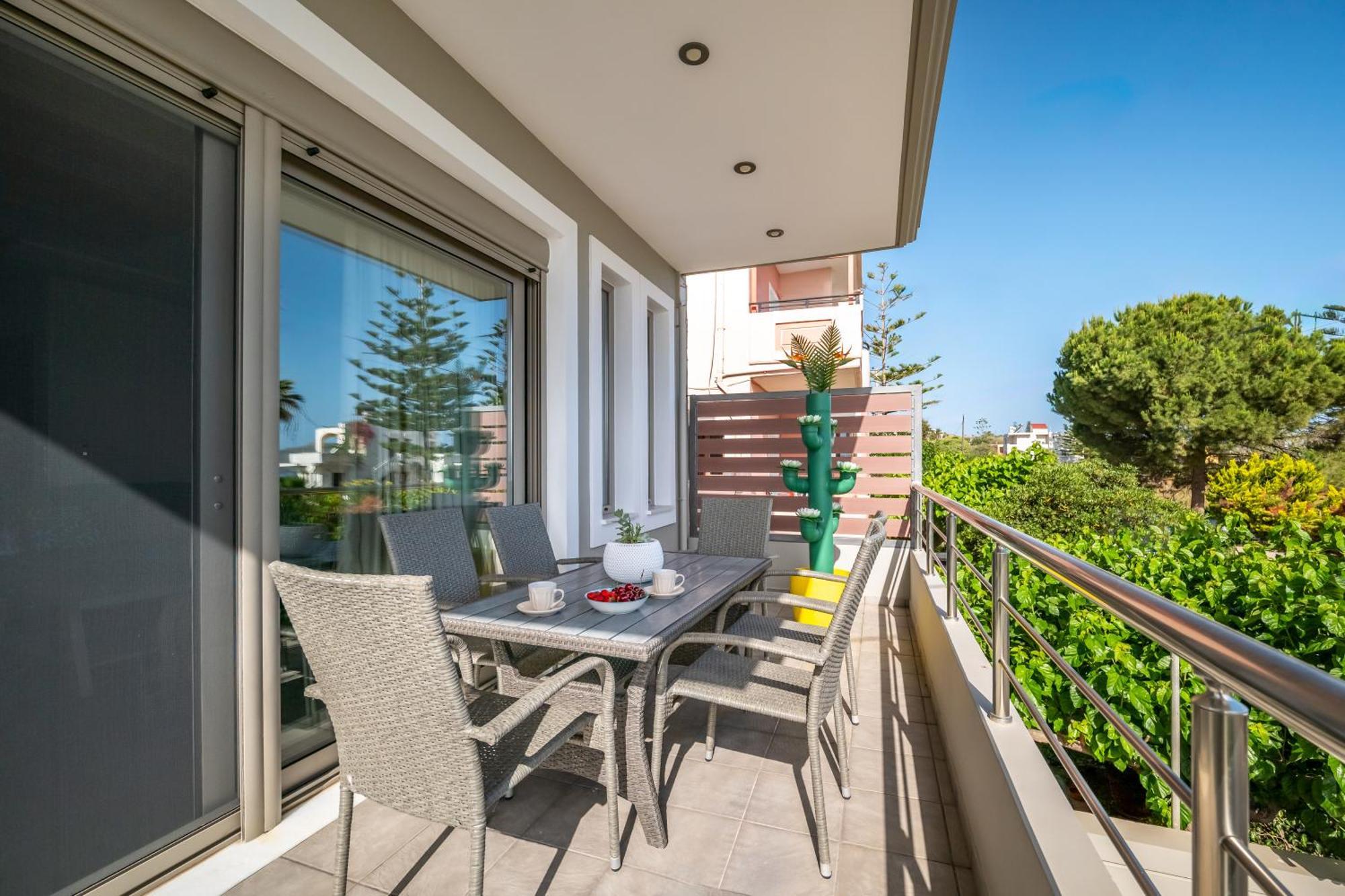 Aria Sea View, Chania สตาโลส ภายนอก รูปภาพ