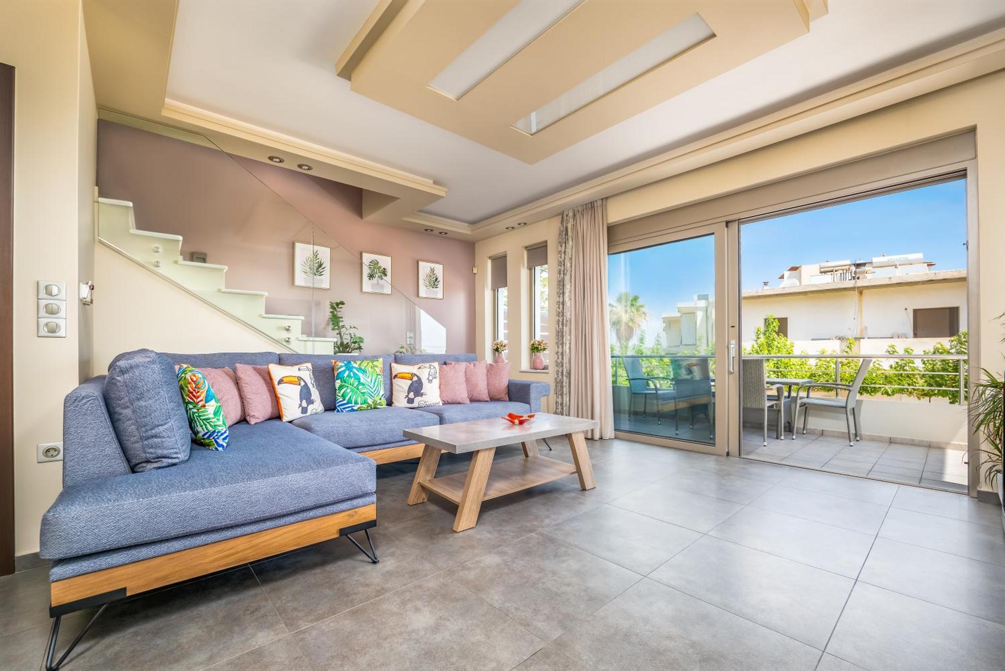 Aria Sea View, Chania สตาโลส ภายนอก รูปภาพ