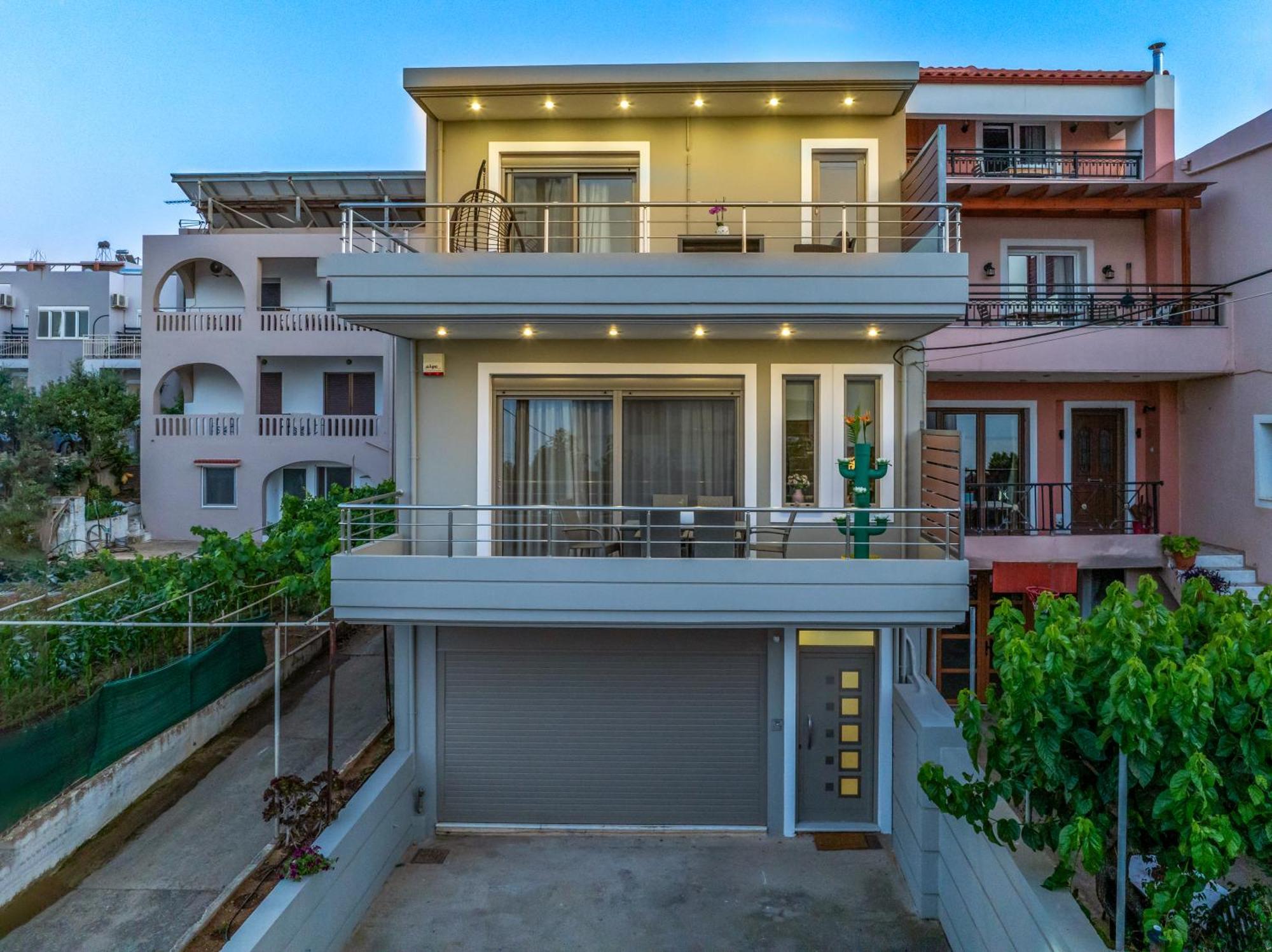 Aria Sea View, Chania สตาโลส ภายนอก รูปภาพ