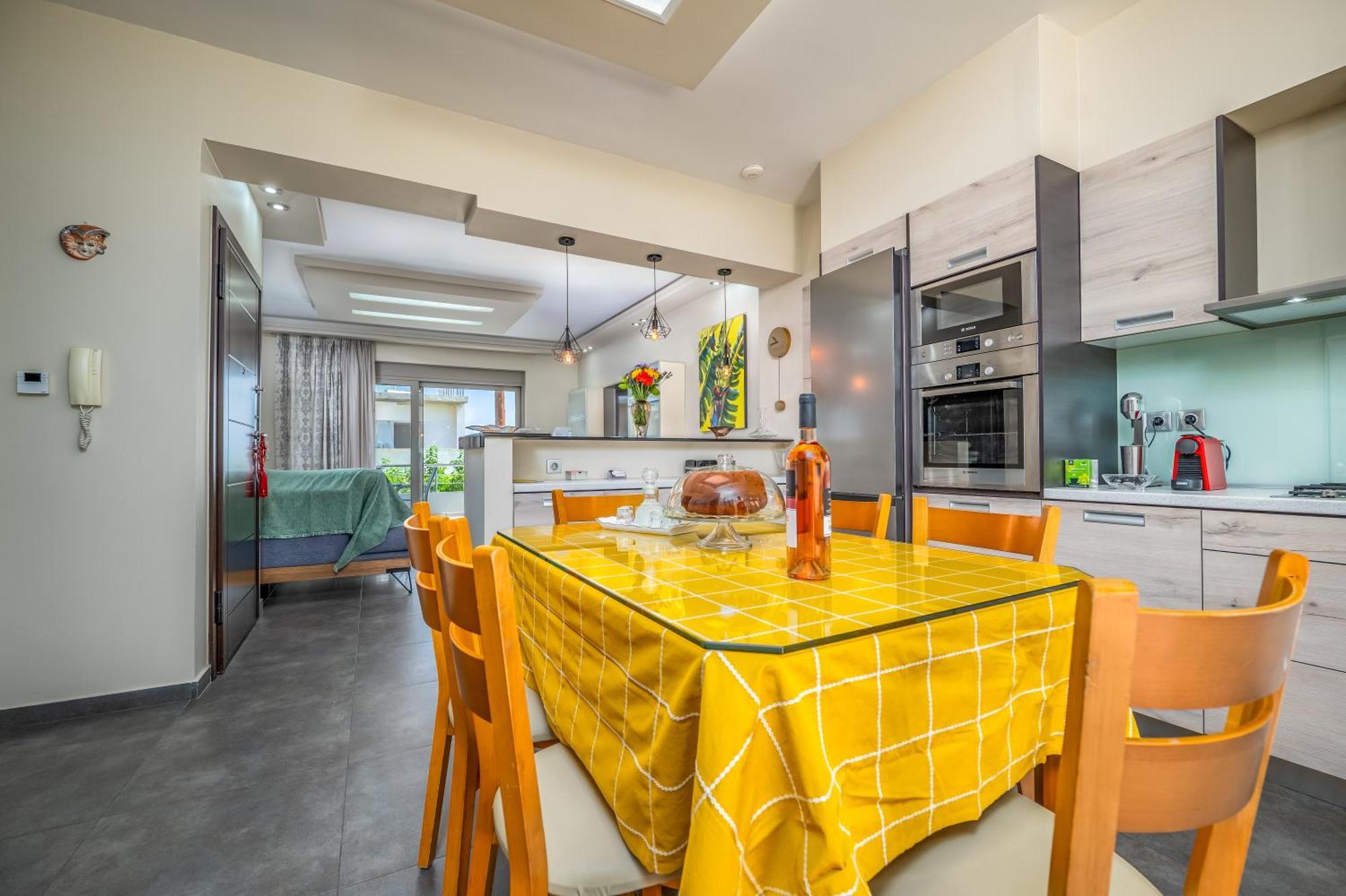 Aria Sea View, Chania สตาโลส ภายนอก รูปภาพ