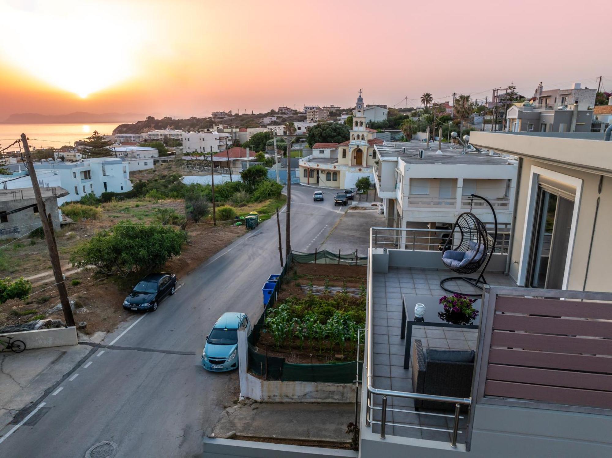 Aria Sea View, Chania สตาโลส ภายนอก รูปภาพ