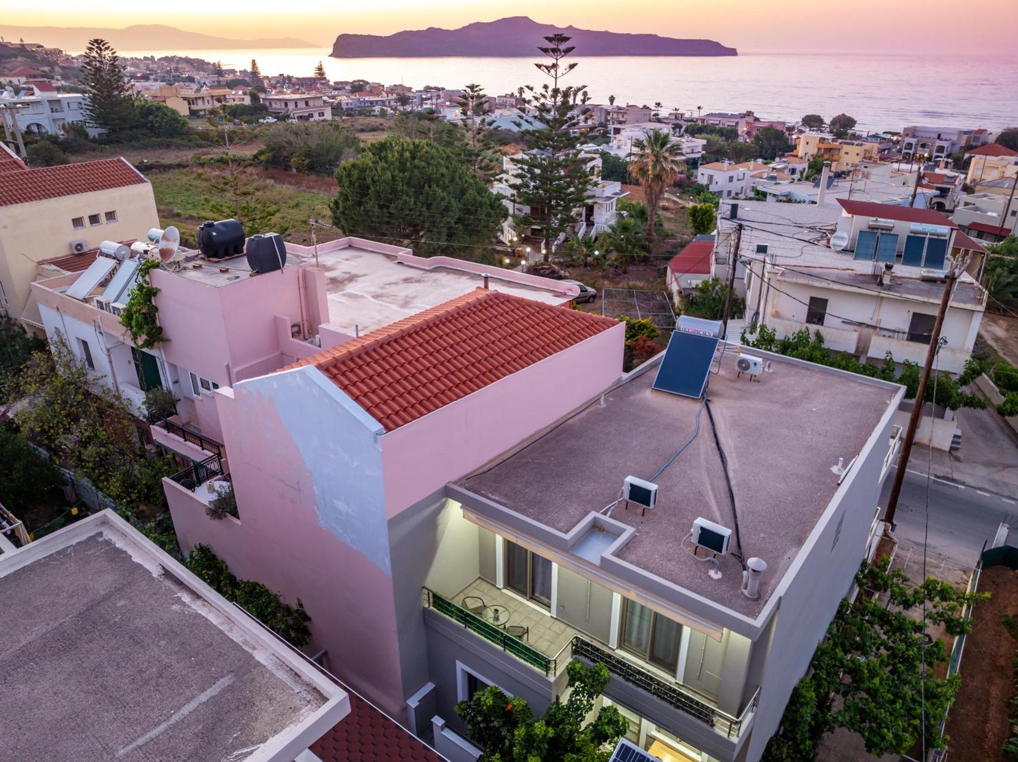 Aria Sea View, Chania สตาโลส ภายนอก รูปภาพ