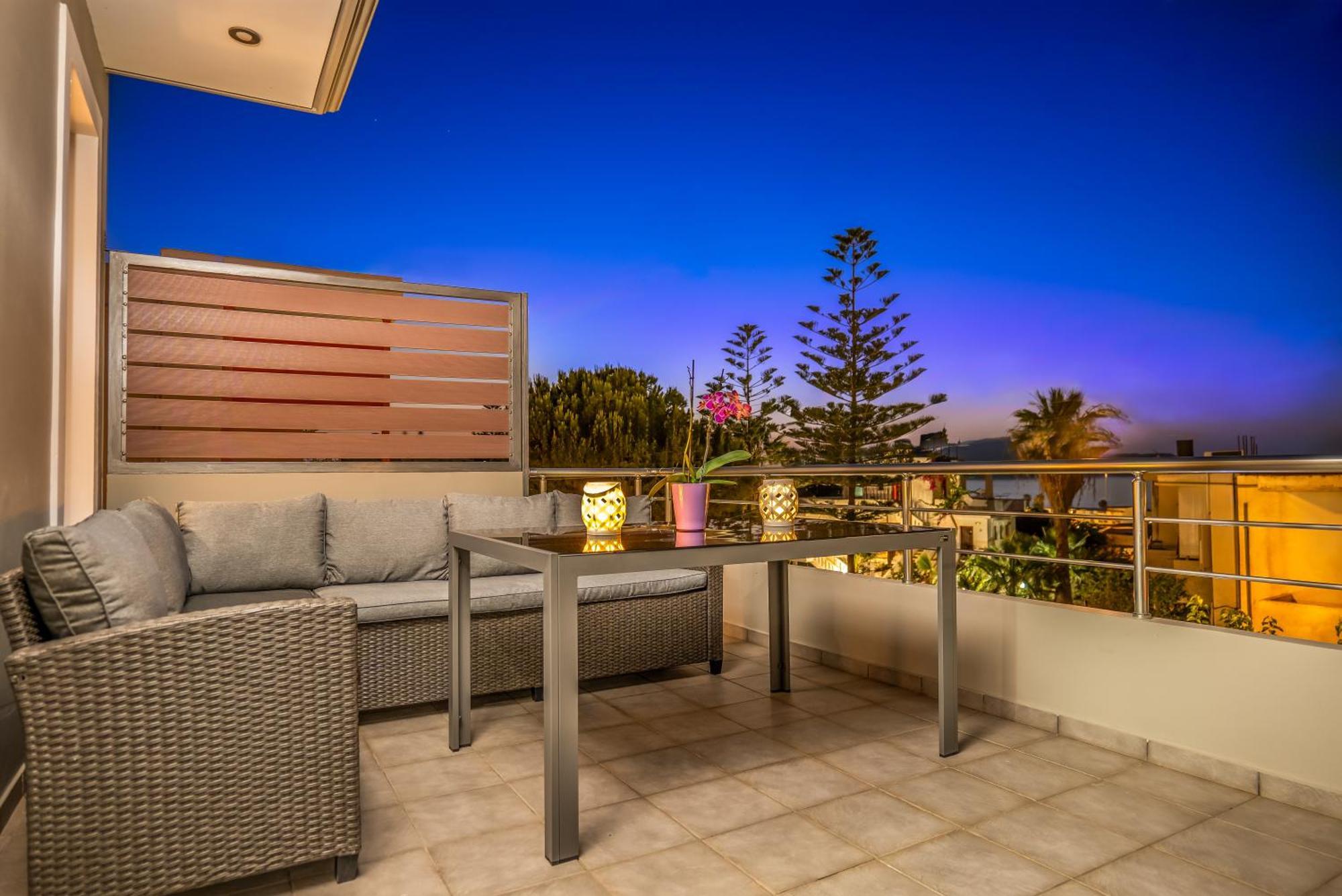Aria Sea View, Chania สตาโลส ภายนอก รูปภาพ